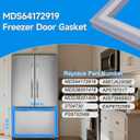Upgraded MDS64172919 Freezer Door Gasket Compatible with Kenmore Lg Refrigerator Freezer Door Gasket MDS38201406 MDS38201419 LFC25776ST LFC28768ST Freezer Seal Lg Refrigerator Door Gasket Gray 35"x24"