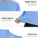 Boladeci Men's UPF 50+ Sun Protection UV SPF Shirts Long Sleeve Lightweight Quick Dry Swim T-Shirts Rash Guard (Medium)