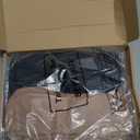 Riyiper 4 Pack Cotton Women's Mock Turtleneck Long Sleeve Tops Ribbed Lettuce Trim Slim Fit Basic Shirts Thermal Base Layer (Medium, Matcha Green, Light Beige, Orange, Black)