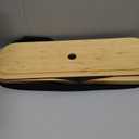 LONBET Toilet Paper Storage for 12 Rolls, Stackable & Foldable - The Ultimate Bathroom Organizer - Waterproof Basket with Bamboo Lid - Elegant Toilet Paper Storage Holder, Black