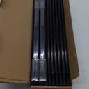 Push to Open Drawer Slides 5 Pairs Full Extension 12 14 16 18 20 22 24 inch Side Mount Pull Out Kitchen Cabinet Rails Bracket Replacement Ball Bearing Tracks kit Guide Runner 100 LB Capacity