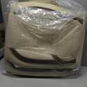 Seat Covers Full Set Fit for Nissan Rogue 2015-2026, Breathable and Comfortable Leather Car Seat Cover, Standard Waterproof Cushion Cover Auto Interior Accessories (Beige Brown)