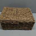 BIRDROCK HOME Abaca Nesting Baskets Set of 3 - Handwoven Storage Baskets w/Handles - Box Organizer for Household, Towels, Clothes, Nursery, Toys | Ideal Use in Living Room, Office, Kitchen & Bathroom