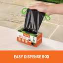 Pupzle Pooper Scooper Bags 2.0 For Side Clips, 30 Pupzle Replacement Bags, Swivel Bin Waste Bag Dog Poop, Refills for Pooper Scooper with Bag Attachment