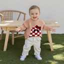 Kids Toddler Halloween Sweater Boys Girls Pumpkin/Ghost Embroidery Long Sleeve Knit Sweater Pullover Sweatshirt Top (Pink)