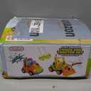 PREXTEX 2pk Remote Control Cars for 3-5 Year Old Boys - Truck & Tractor Toddler Toys