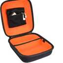 Geekria Shield Headphones Case Compatible with AKG K 240, K 92, K 712 Pro, K 702, K 701, N90Q, M220, K 553 and More, Replacement Hard Shell Travel Carrying Bag with Cable Storage (Black)