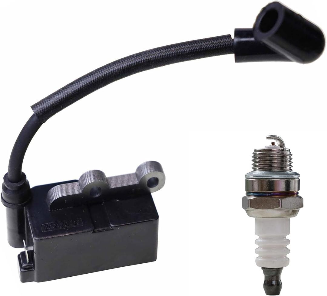 Ignition Coil 291337001 for Ryobi RY254BC RY251PH RY252CS RY253SS 2 Cycle 25cc 25.4cc String Trimmer Brush Cutter