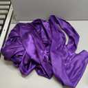 flohar 6Pack Table Runner 12 x 108 Inches Satin Silk Table Runner for Wedding, Birthday Party, Banquets, Graduations Decoration, fit Rectange and Round Table-Purple