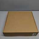 Christmas Tree Ornaments 16 Pcs Velvet Christmas Balls Bulk Flocked Christmas Tree Ball Ornaments for Holiday Wedding Party Christmas Tree Hangings (Brown & Green, 3.15Inch)