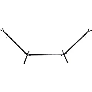 Hammock Stand, Heavy Duty Adjustable Steel Hammock, 9-Foot, 450-Pound Capacity, Weather Resistant, Easy to Assemble