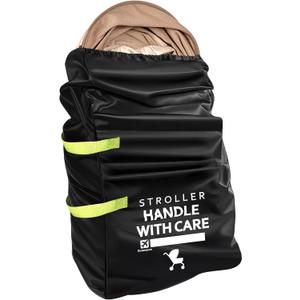 Stroller Bag for Airplane: Airplane Travel Essentials, 46" H x 21" W x 13" D Stroller Cover for Air Travel, Fit Single/Double/Jogging/Baby Stroller Travel System, First Mothers Day Gifts for New Mom