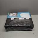 VKLIVING Outdoor Patio Rug 10'x8' - Blue-Floral - Waterproof - UV & Fade Resistant - Modern Style