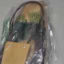 STKMELON 20-Pack Kraft Paper Flower Gift Bags - Waterproof Brown Paper Carrier Bags with Handle for Birthday, Wedding, Party Favors