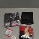 21th Birthday Decorations for Him Her, Red Black Happy 21st Birthday Decorations for Men Women, Boys 21st Bday Door Banner, Triangle Flag, Large 21 Balloons Decor for 21 Year Old Party