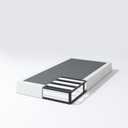 Box Spring for Twin Bed, 7 inch Twin Size Box Spring Only, Strong Metal Frame Mattress Foundation, No Noise, Easy Assembly