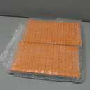 Arrowbash 160 Pcs American Mahjong Set 1.2 Inch 160 Mahjong Tiles Set with Orange Back Melamine Hand Carved Pattern for Adult Mah Jong Tabletop Games Mah Jong Lover Beginners Tiles Only