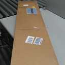 Front Porch for Welcome 2in1 Standing Sign 45"X9" Vertical Tall Long Leaner Outdoor Wood Framed Front Door Decor (Wood Black)