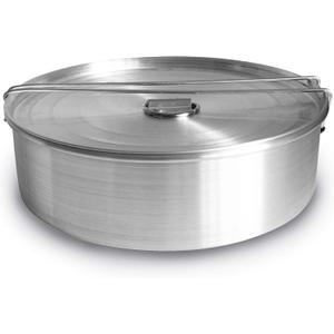 Flan Mold with Lid - Oversized XL (10.5 x 3.2 in) - Authentic Mexican Flan Pan - Flan Molds for Baking with Water Bath - Molde para Flan - Flaneras Moldes con Tapa Bao Maria