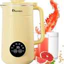 8 in1 Automatic Nut Milk Maker Machine, 35oz Almond Milk Maker Machine for Homemade Milkshake, Almond, Plant-Based, BPA Free Electric Blender for Baby Food With Delay Start/ Self Clean