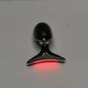 Red Light Therapy for Face and Neck, 7 Color Light Based Face Massager Tool, Portable Skin Care Tool for Firming, Tightening and Lifting (Glossy Black)