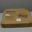 MERRYBOX Dish Racks for Kitchen Counter, 2025 Upgrade Large Sink Dish Drying Rack with 3-Compartment Utensil Holder 16.8" D x 13" W x 5.71" H