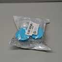 Patelai 4 Pieces Round Wide-mouth Leak Proof Plastic Container Jars with Lids for Travel Storage Makeup Beauty Products Face Creams Oils Salves Ointments DIY Making (2 Ounce, Blue)