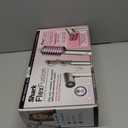 Shark FlexFusion Hair Dryer with Fusion Hair Brush, Ceramic Air Styler with Auto-Wrap Hair Curlers & Concentrator, Ceramic Plates, Metallic Mist HD641