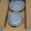 BAYZZ 24 Piece Glass Food Storage Containers with Lids, Airtight Glass Meal Prep Containers for Kitchen, BPA-Free Lunch Box, Microwave and Freezer Safe (Gray)