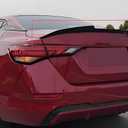 Glossy Black Spoiler Trunk Wing Rear Spoiler Compatible with 2020-2025 Nissan Sentra S SV SR Midnight Edition Trunk Lid Duckbill Rear Lid Spoiler Wing