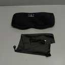 MUSICOZY Sleep Headphones, Bluetooth 5.4 Sleep Mask Headband Headphones Sleeping Eye Mask, Wireless Music Earbuds Earphones with HD Stereo Speakers for Side Sleepers, Cool Gadgets Unique Gift (Dark Black)