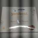 YANIBEST Adjustable Satin Bonnet for Sleeping Women Double Layer Hair Wrap Reduce Friction Prevent Frizz Natural Curly Hair