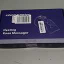 KingPavonini Cordless Knee Massager for Pain Relief, Newly 4 Motors Vibration, 5 Heat Levels, 6 Massage Modes, Knee Heating Pad for Knee Pain, Heated Knee Massager Brace, Gifts for Mom Dad