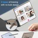 STORMTAL for Samsung Galaxy Z Fold 6 Case with Hinge Protection, [Built-in Screen Protector] [Adjustable Kickstand] Shockproof Slim Fit All-Inclusive Protective Phone Cover for Galaxy Z Fold 6 2024 (Titanium Grey)