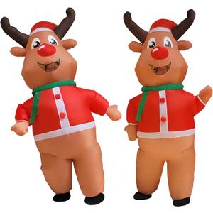 Christmas Inflatable Costume Halloween Costume Fancy Dress Jumpsuit for Halloween Party/Christmas Decoration