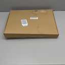 PATIKIL Plug in Pendant Light, 15Ft Rope Cord Hanging Lamp Fixture with ON/Off Switch, Linen Fabric Shade E26/E27 Bulb Socket for Bedroom Kitchen Living Room, Linen