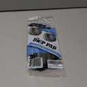 Refrigerator Drip Catcher for Water Tray, Protects Ice and Water Dispenser Pan From Spills, Mineral Build-Up and Water Splatter (2 pack, Black) (Rectangular)