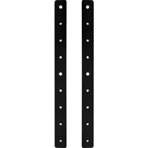 IFCASE Steel VESA Extension Brackets for Monitor Ceiling/Wall Mounts, Adjustable Heavy Duty 100mm 75mm VESA Extender Arms Plate Bracket (Black)