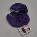 morvally Womens 47 Inches Purple Long Braided Ponytail Wig - Anime Cosplay Wigs for Women Halloween Costume Party (Purple, Adults)