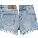 Shorts For Women High Waist Sequin Casual Bar Dance Hot Pants,Blue,M