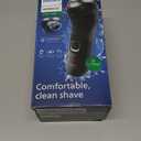 Philips Norelco Shaver 2400 Series, Wet and Dry Electric Shaver, Pop-up Trimmer, P-Cap, Deep Black, Model X3001/90