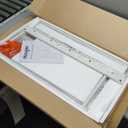 Huuger Folding Desk for Small Spaces, 31.5 Inch Foldable Computer Table, for Home Office, Study, Bedroom, Dorm, Space Saving, Small Writing Work Office Computer Desk, Easy to Fold, White