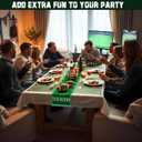 3 PCS Metal Football Goal Post Decoration Football Table Decor Football Field Goal Post Decoration Football Table Decorations for Football Theme Birthday Party Supplies