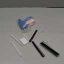 Stitch Gun for Clothes - Handheld Stitch Gun Quick Clothing Fixer - Tagging Gun - Includes 6 Needle, 1000 Black Fasteners & 1000 White Fasteners (Pink/Orange)