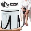 WARONE Cold Therapy System, Portable Ice Therapy Machine,Low-Decibel Operation,Portable Ice Machine for Knee After Surgery,for Knee Replacement, for Sports Injuries, Sprains