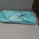 Tagitary Mesh Beach Bag with Zipper Large Beach Tote Waterproof Sandproof with 8 Pockets for Toys Pool Bag Beach Accessories (Blue)