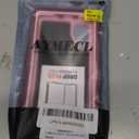 AYMECL for Note 10 Case,[Military Grade] 3 in 1 Full Body Shockproof Dust/Drop Proof Heavy Duty Protection Cover,for Samsung Galaxy Note 10 6.3 Inch,Pink+Wine Red