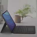 Logitech Combo Touch iPad Pro 12.9-inch (5th, 6th gen - 2021, 2022) Keyboard Case - Detachable Backlit Keyboard with Kickstand, Click-Anywhere Trackpad, Smart Connector - Oxford Gray; USA Layout