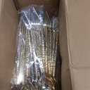 Rubtlamp 90Pcs Gold Plastic Silverware, Gold Disposable Utensils, Hammered Plastic Silverware, Gold Plastic Forks And Spoons Set Include 30 Forks, 30 Knives,30 Spoons For Daily Use