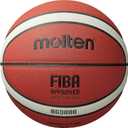 Molten Basketball, FIBA Approved, Adult Size 7, 1 Set, 1 Piece, 28.5 inches, Orange/Cream (2- Tone Design)